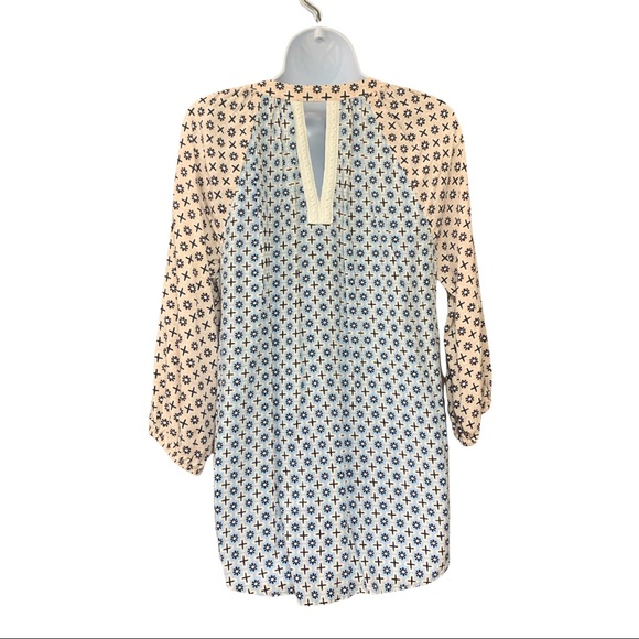 SzL Crown & Ivy Pink and Blue Top - Picture 5 of 7